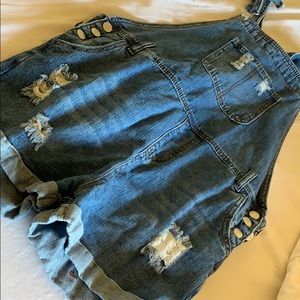 Maternity Overall/Bob Shorts